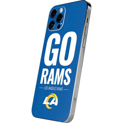 NFL Los Angeles Rams Team Motto iPhone 12 Pro Max Skin